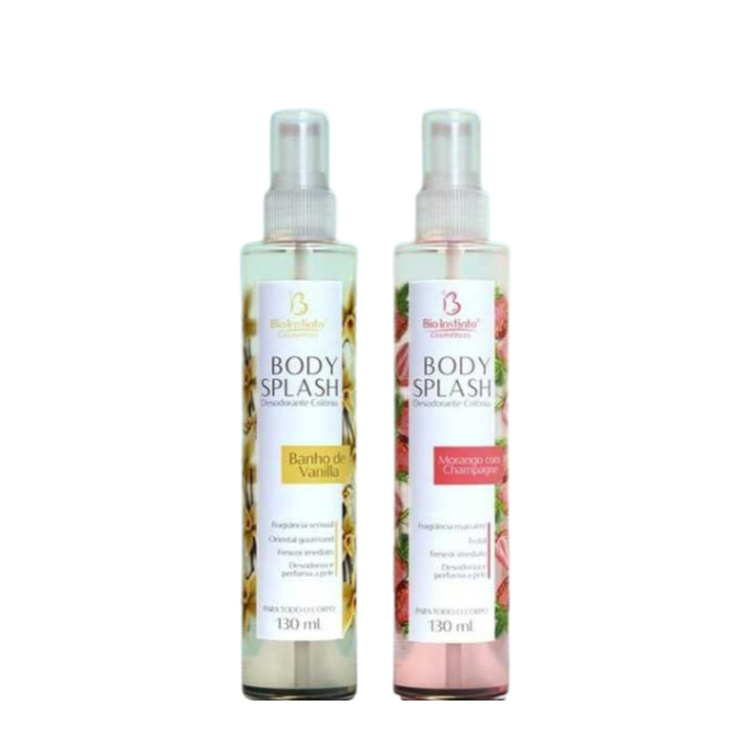 Body Splash Bio Instinto 130ml Perfume Corporal Feminino Longa Duração ...