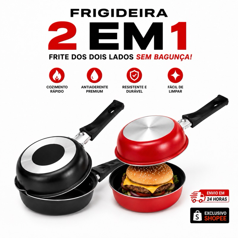 Frigideira Dupla
