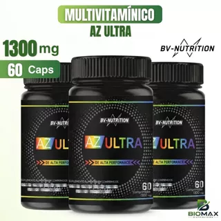 Multivitamínico de AZ Ultra Completo com 23 Vitaminas e Minerais Reforço Diário