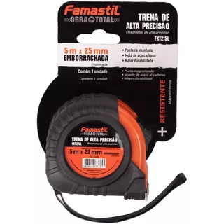 Trena emborrachada T2 5m x 25mm - FAMASTIL