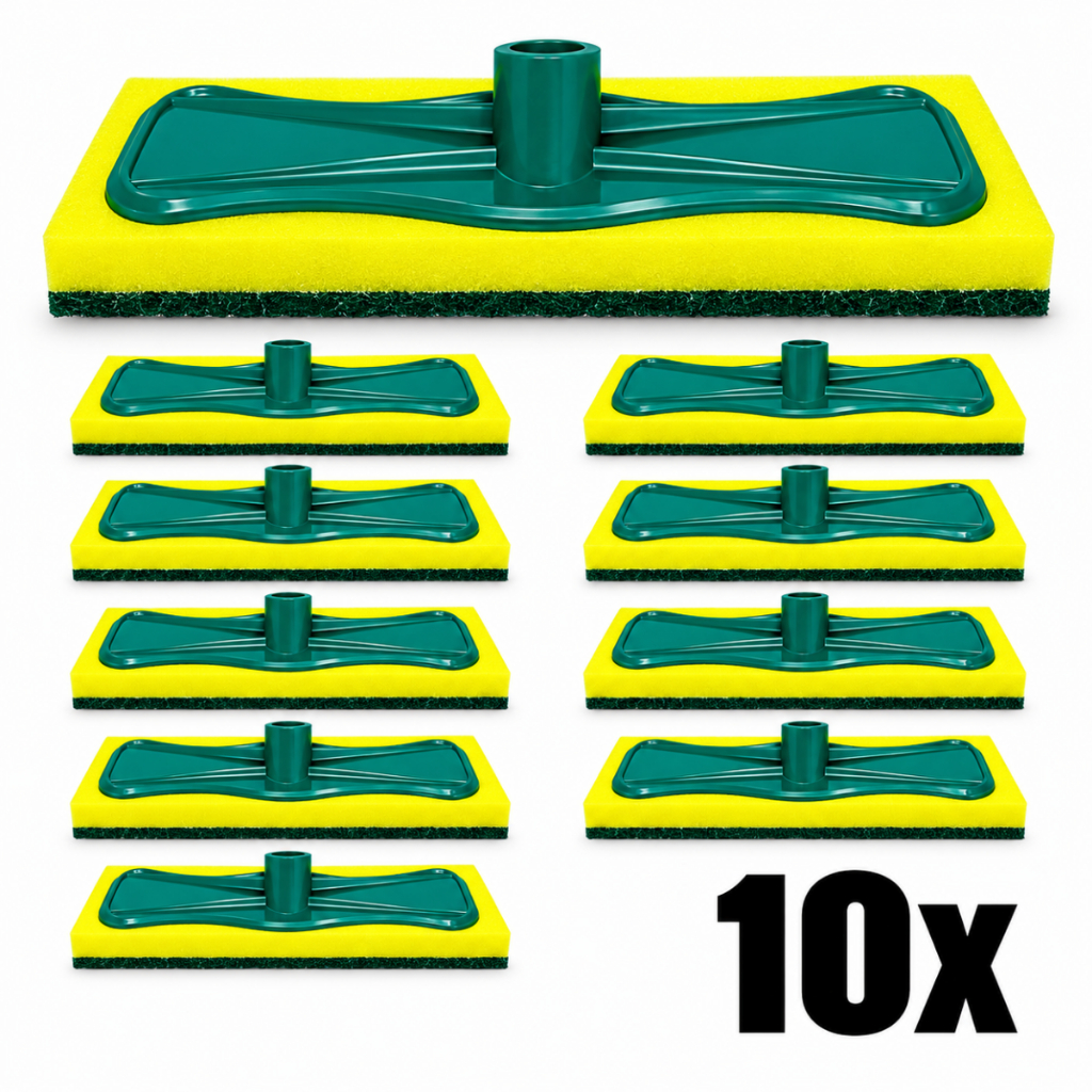 Kit 10 Lava Azulejo Esfregão Abrasivo Esponja Para Limpeza | Shopee Brasil