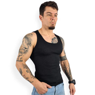 Regata Masculina Gola Quadrada Modelo Americano Hip hop GTA