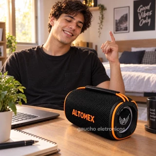 Caixa de Som Portatil à prova d'água Altomex AL-9991 20W