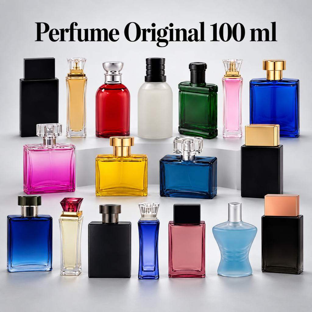 Perfumes Variados 100ml Originais- Amadeirado-Cítrico-Doce-Floral e Boa Projeção