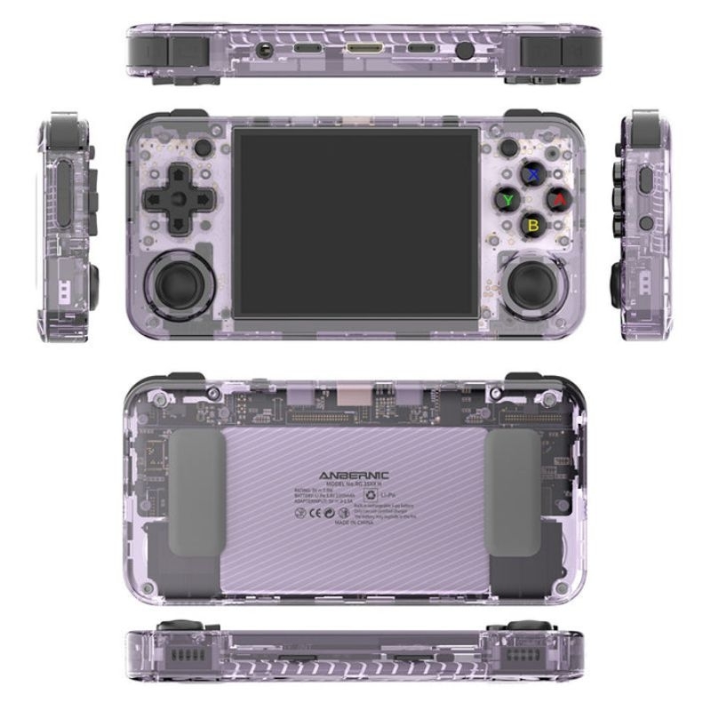 な*し様 ANBERNIC RG35XX H　クリアパープル Anbernic RG35XX H - Retrô Gamer Portátil 64GB c/ Jogos | Shopee Brasil