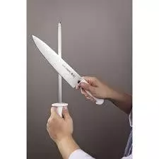 Conjunto Kit Chaira Afiadora Profissional Estriada Amoladora Para Facas 10" Com Cabo Ergonômico Resistente Churrasco em Oferta na Shopee