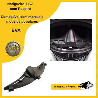 Narigueira Modelo Original Ls2 Norisk Pro Tork FW3 Normaii Texx Helt em Oferta na Shopee