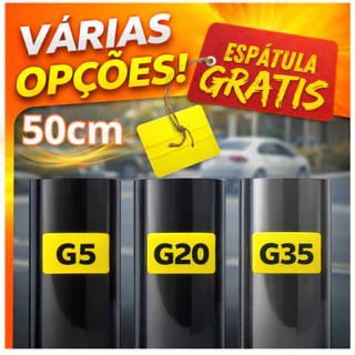 Insulfilm Película fume Automotivo G5 G20 e G35 em Oferta na Shopee