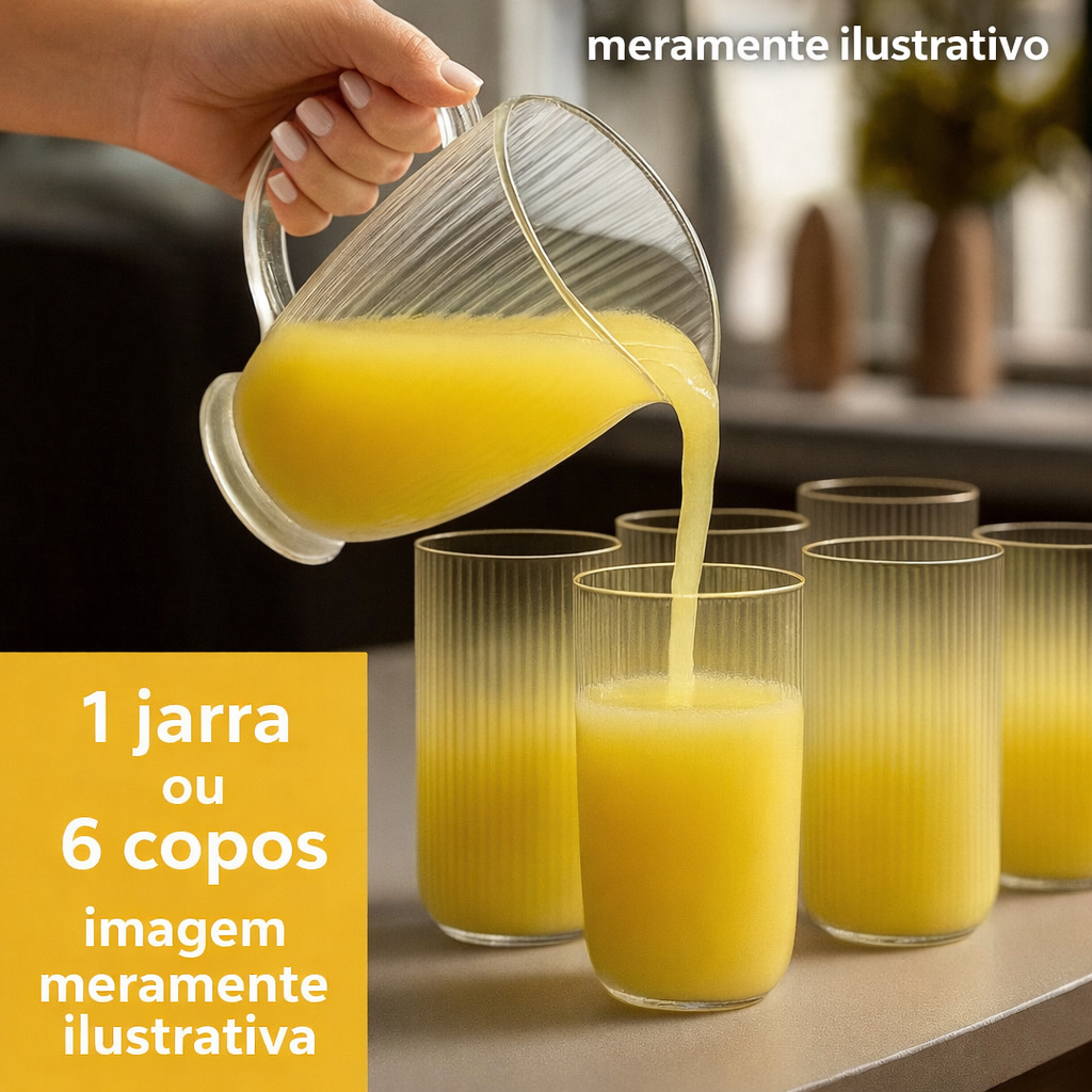 JARRA PRA SERVIR O SUCO DA GALERA