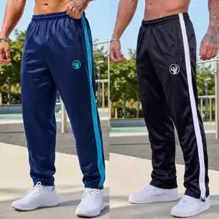 Kit 2 Calça Masculina Jogger Flanelada Academia, sport, casa