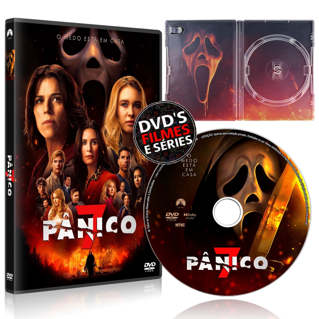 DVD Pânico 7 (LANÇAMENTO 2026) Dublado e Legendado - Alta