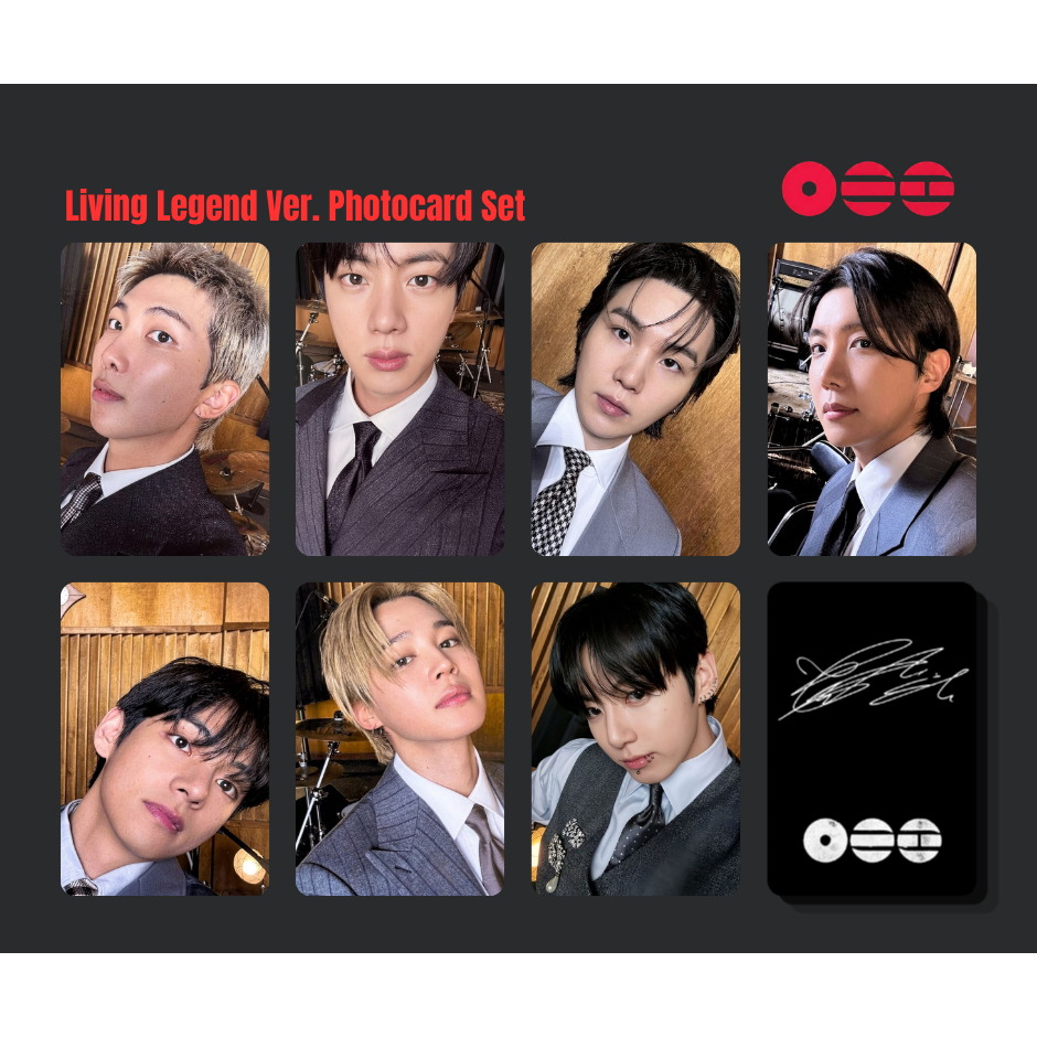 BTS ARIRANG kit photocards fanmade com verso kit ot7 ou membro