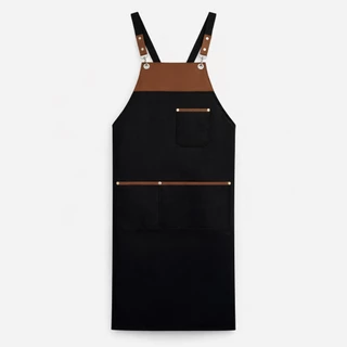 Avental Profissional Impermeável Arckia 3 Bolsos para Cozinha Churrasco Barbearia - 90cm x 67cm