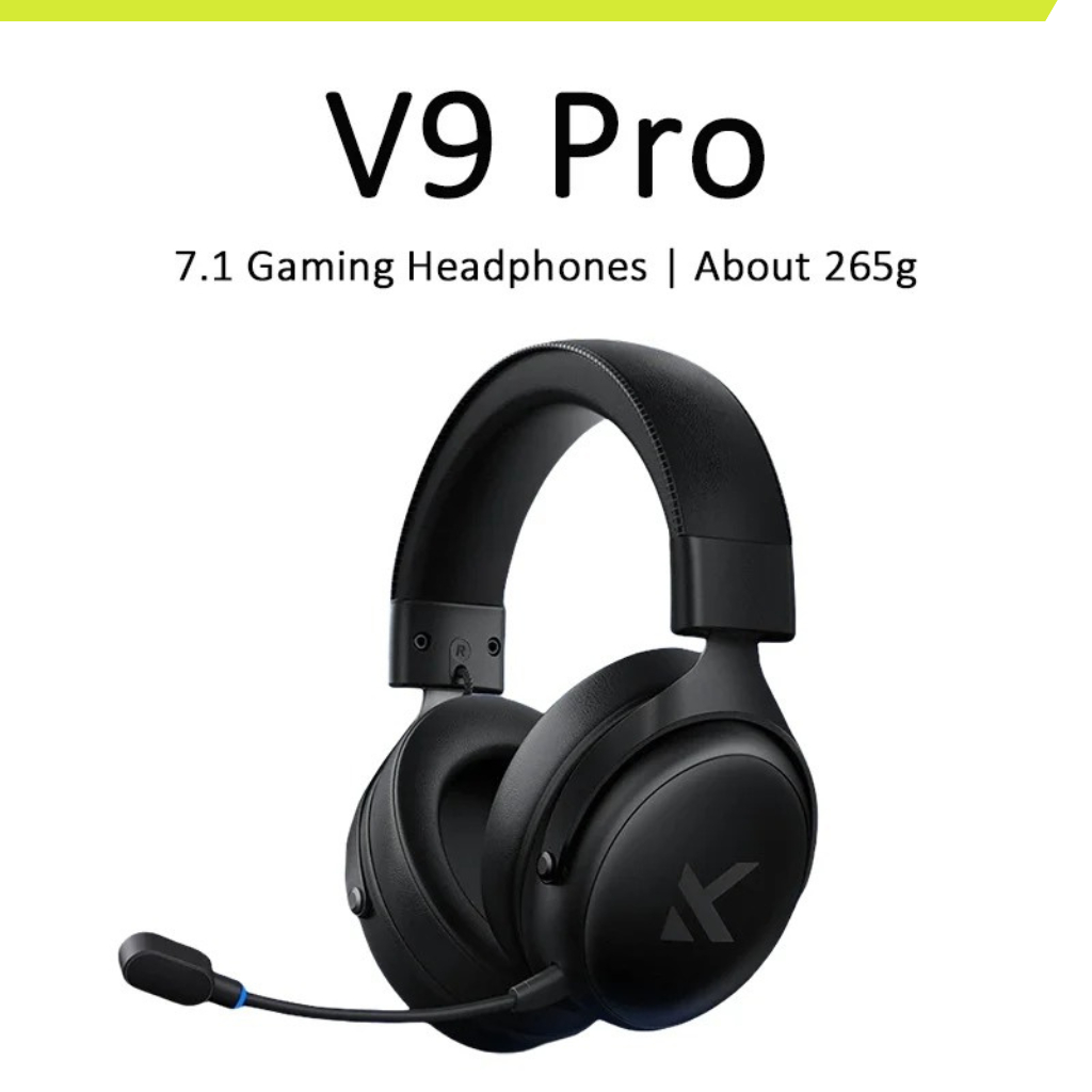 Headset Gamer Mchose V9 Pro, Tri-Mode, Bateria de 250 Horas, Compativel ...