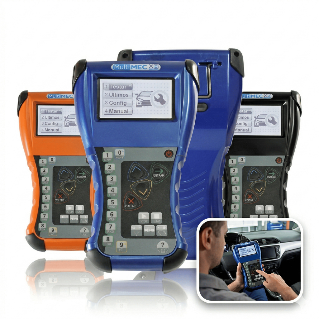 Scanner Automotivo Multimecx3 Portátil - Multi Mec Diagnostico Diesel ...