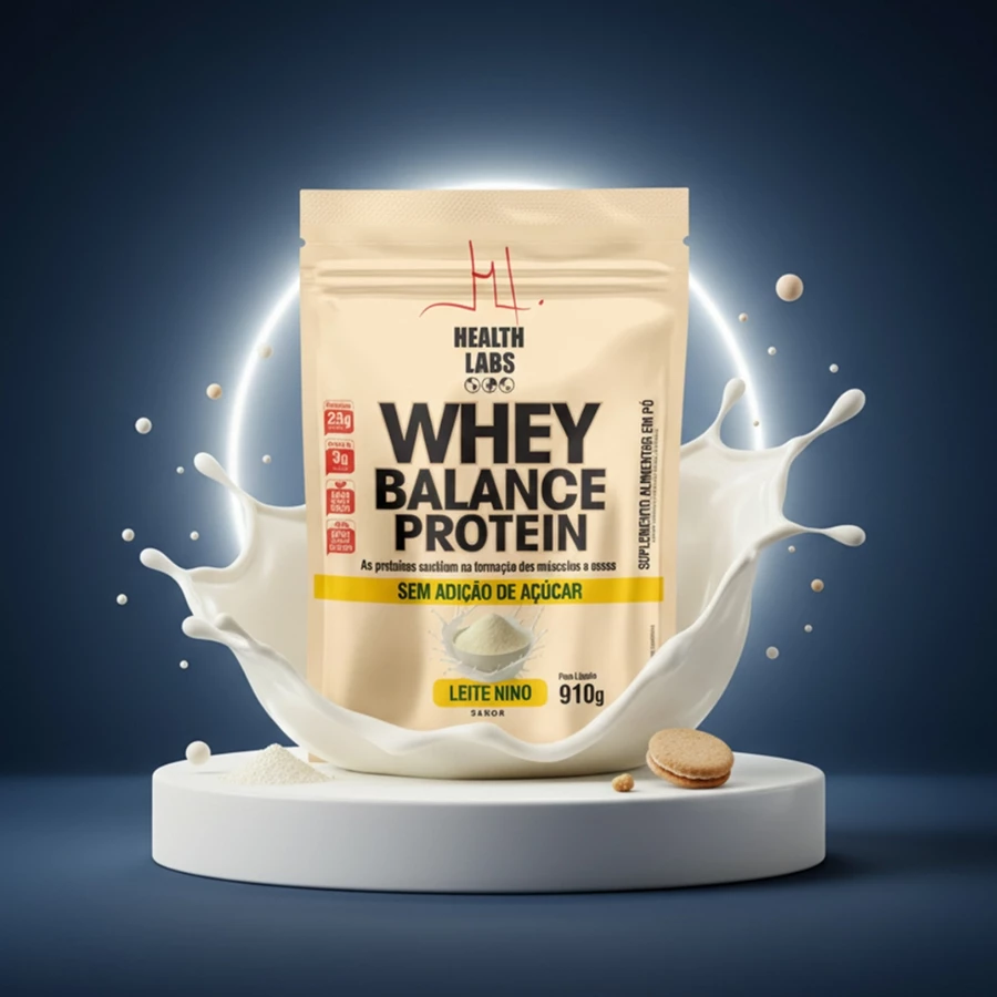 Whey protein sem adição de açúcar
