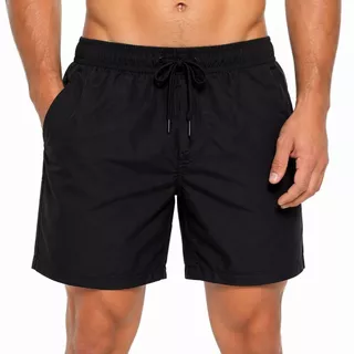 Kit 2 Shorts Masculino Bermuda Masculina Mauricinho Liso Básico Tactel Moda Praia Promoção