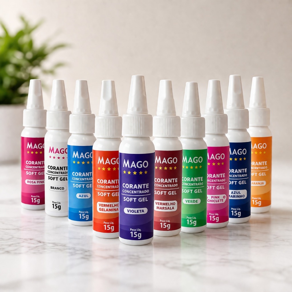 Corante Alimentício Soft Gel 15g Mago
