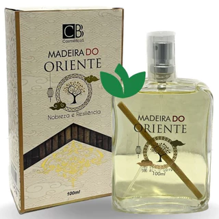 Deo Colônia Masculina MADEIRA DO ORIENTE 100mL CBB Cosméticos