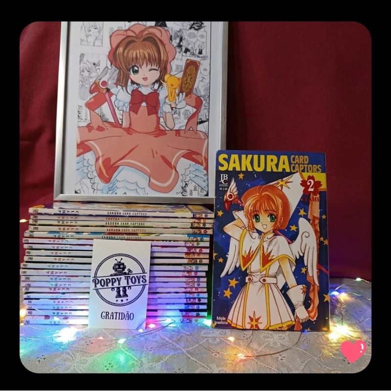 🌸 Coleção Sakura Card Captors – JBC 🌸 ✨ Mangás em ótimo estado