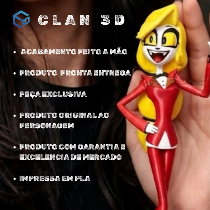 Charlie - Hazbin Hotel | Shopee Brasil