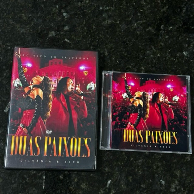 CD e DVD Silvânia e Berg Duas Paixões 2026 | Shopee Brasil