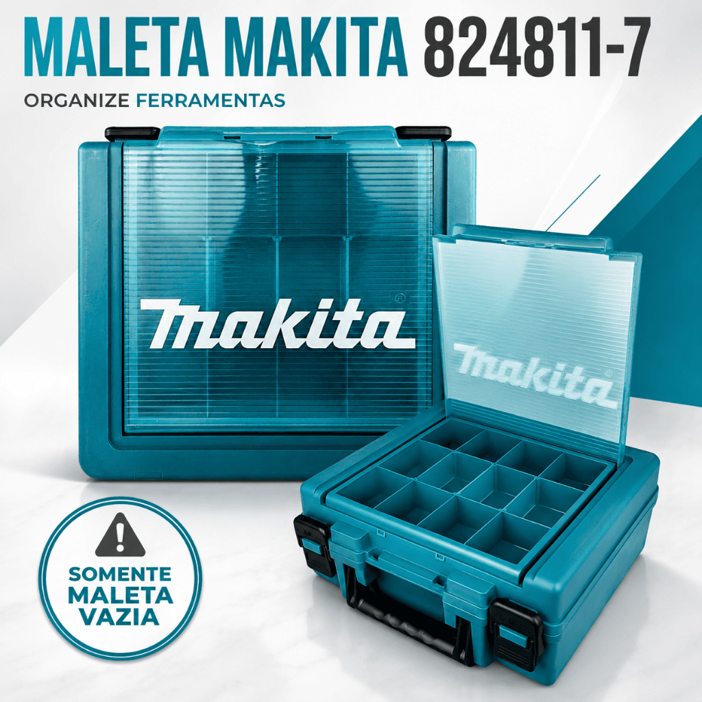 Maleta Makita 8248117 para Furadeira HP1630 HP1640 HP1641 C