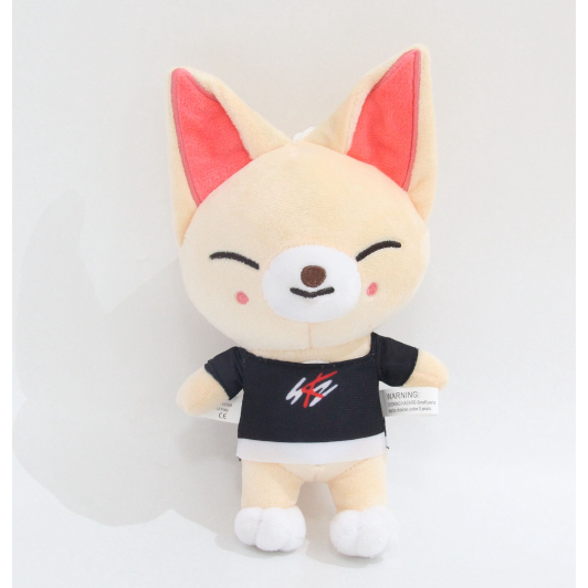 Pelúcia Skzoo 25cm Stray Kids Cartoon Antialérgico Kpop Wolf Chan