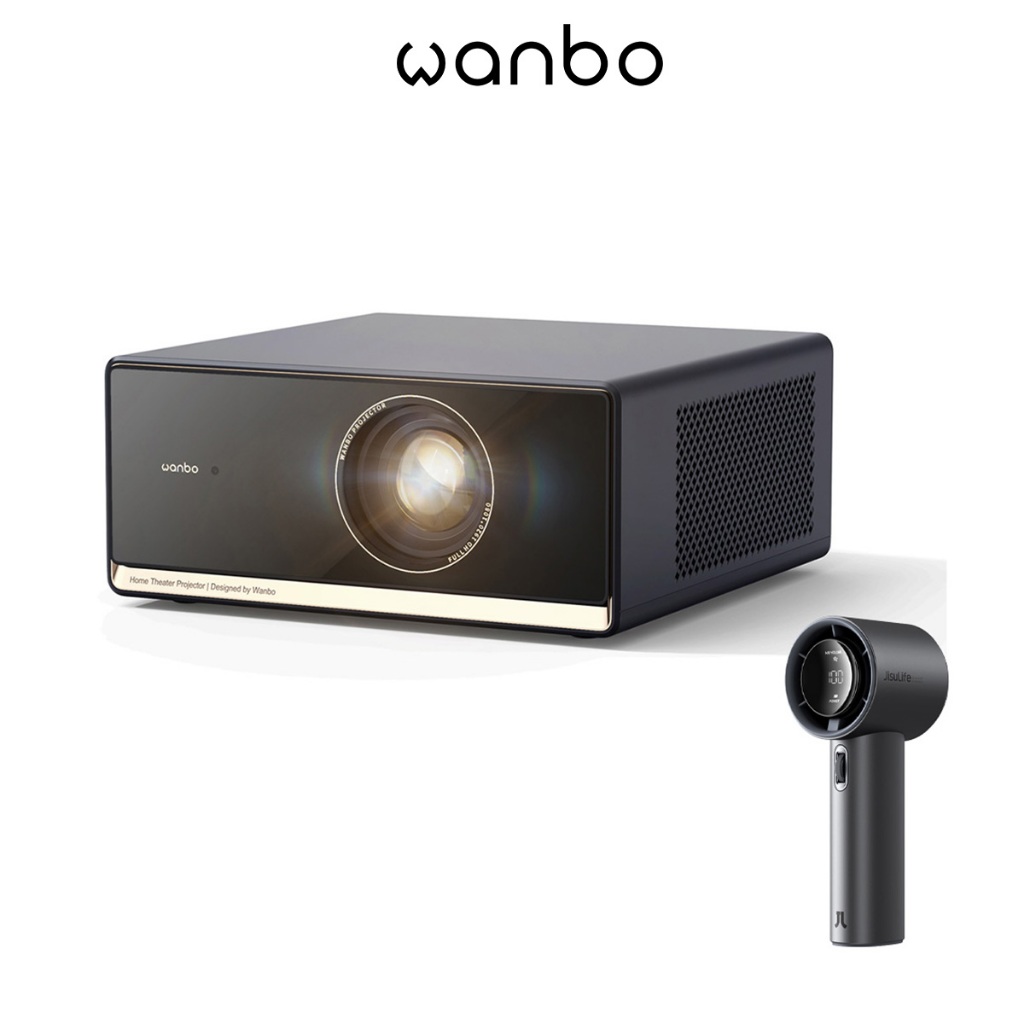 NEW] Projetor Inteligente 4K Wanbo X5 Pro Netflix Oficial 1100
