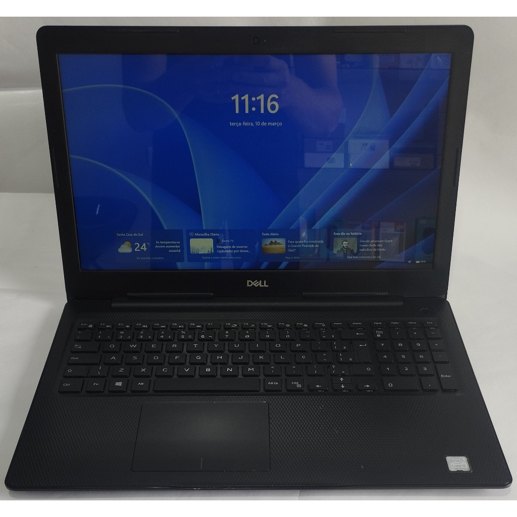 Notebook Dell Inspiron 3583 - Intel Core I5-8265U - 8GB RAM - SSD