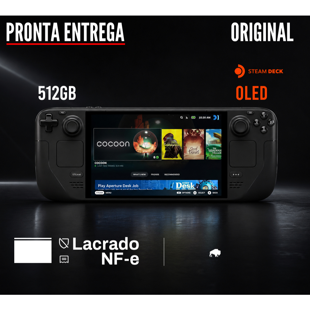 console portátil valve steam deck em Promoção na Shopee Brasil 2026