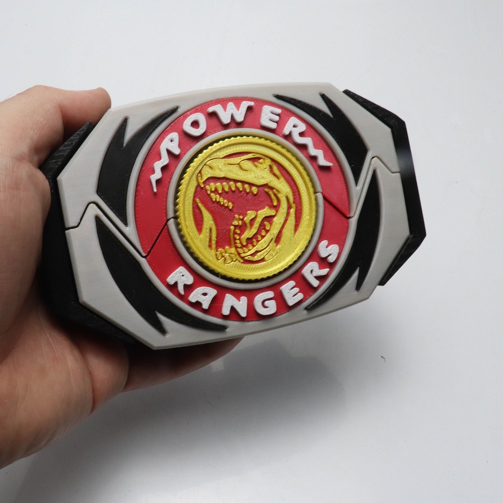 Morfador Power Rangers MMPR Impressão 3D - Mighty Morphin Clássico