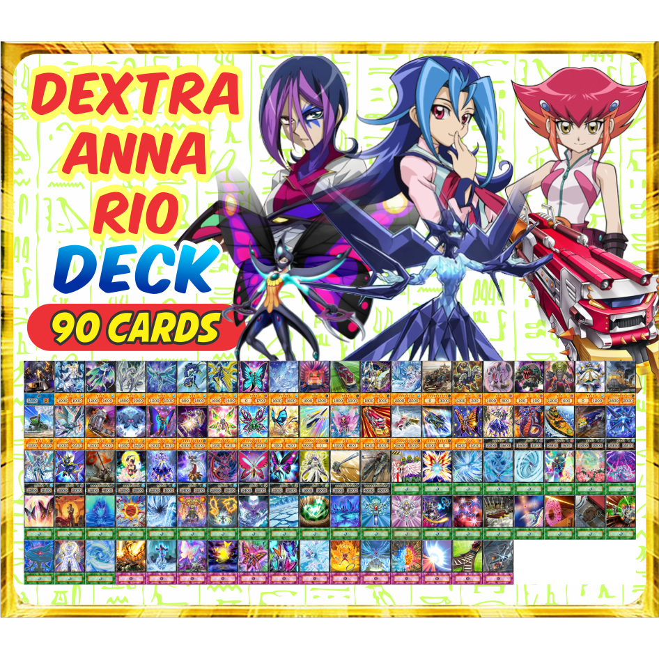 yugioh dextra deck Complete Custom for Yu-Gi-Oh! ZEXAL Pack: Dextra +anna Deck Anime