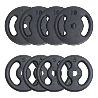 20kg De Anilhas Diversificadas Para Musculação