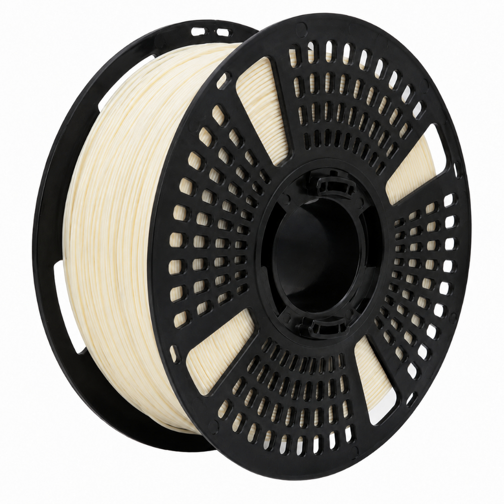 Filamento Abs Premium 1kg 1.75mm Impressão 3D - Branco Natural