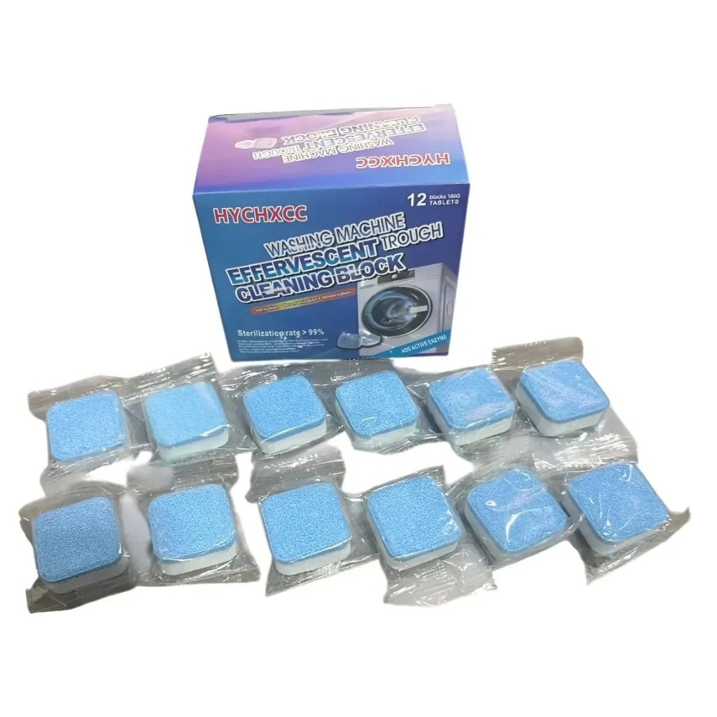 Pastilhas de Limpeza para Maquina de Lavar Roupa e Lava-Loucas - Kit ...