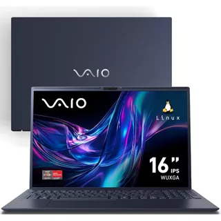 Notebook VAIO FE16 AMD Ryzen 5 5625U 16GB 512GB Linux 16" - VJFE69F11X-B0711H