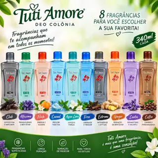 Deo Colonia 340ml Tuti Amore