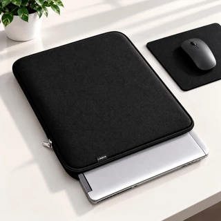 Capa de Notebook Pasta Protetora Com Zíper Case Macbook Tablet 14 15 17 Polegadas