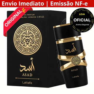Perfume Árabe Asad Masculino Lat 100ml EDP Original Com Selo