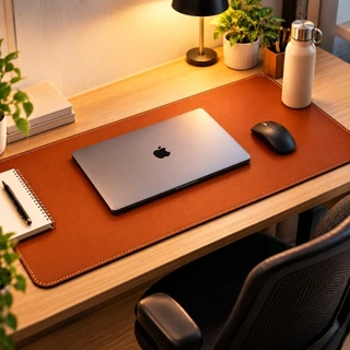 Mouse Pad Grande Couro Ecológico 90x40 70x30 Desk Mat Teclado Mouse Gamer Home Office