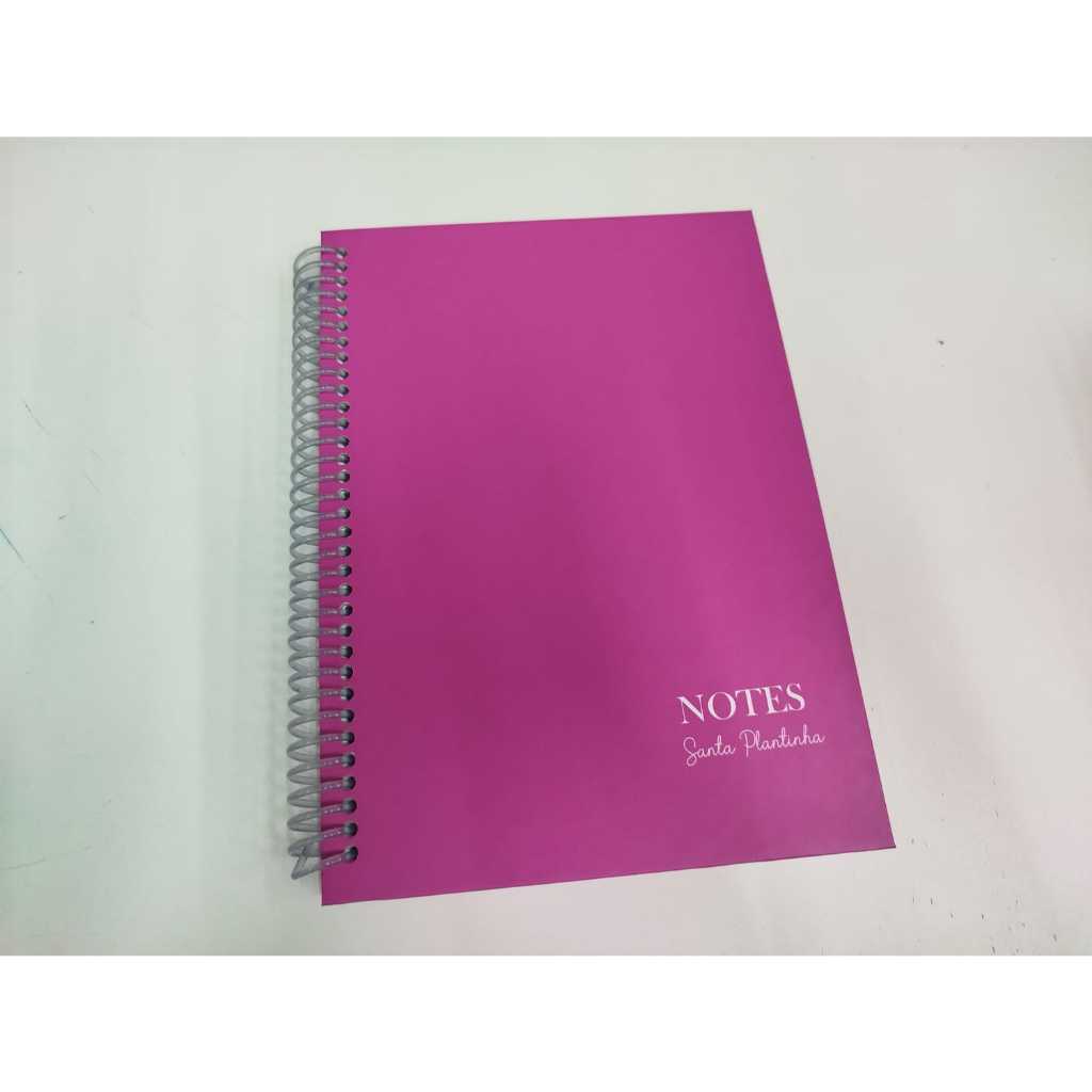 Caderno De Anotações 14x20cm Santa Plantinha Capa Dura