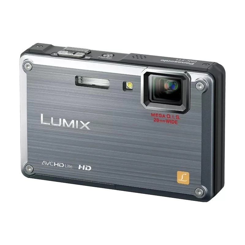 LUMIX DMC-FT1 12.1MP Câmera Digital à Prova d'Água Zoom 4x 28mm