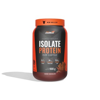 Whey Protein Isolado Zero Lactose Isolate Protein 900g New Millen — foto 3 — Achou Levou Brasil