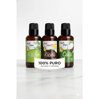 Kit de Óleo Capilar Cronograma Terapia Capilar 100% natural 60ml