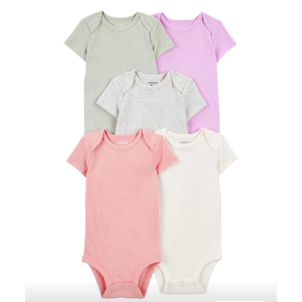 Kit Body Carter's - Manga Curta - Menina e Menino - Novo e Original em Oferta na Shopee