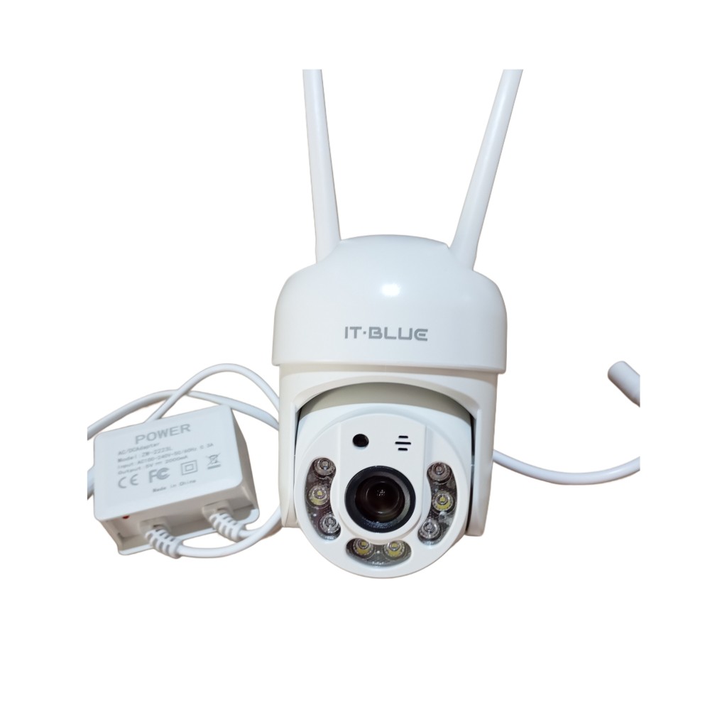 Kit 2 Câmeras Wi-Fi Segurança Full HD Visão Noturna ICsee