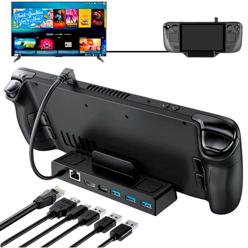 Steam Deck portátil com OLED 90Hz e 16 GB RAM | Valve