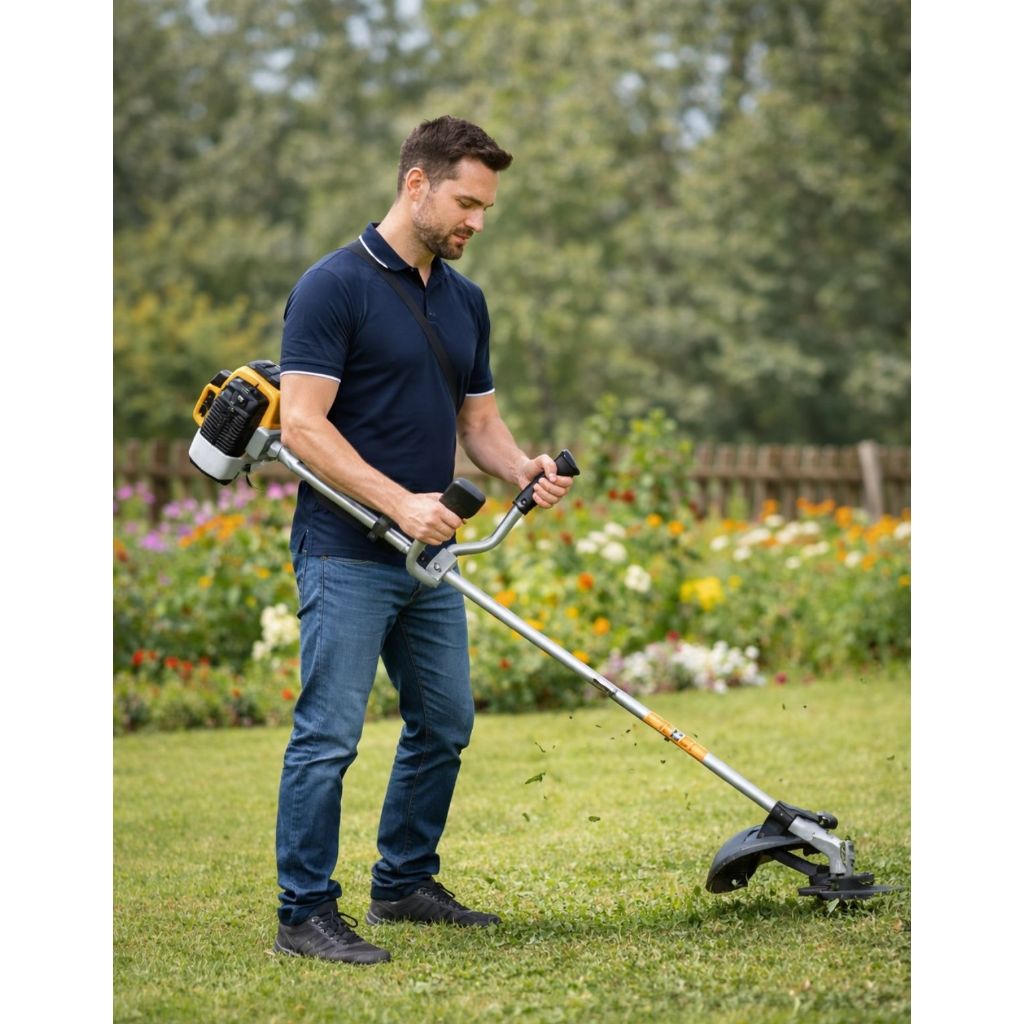 Kit Roçadeira Zmax ZR52X 52cc 2,1HP 6500 rpm + Enxada Rotativa