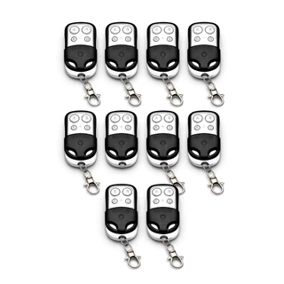 Controle Remoto Universal para Portão Elétrico Eletrônico Garagem com Chaveiro 433mhz 4 Botões